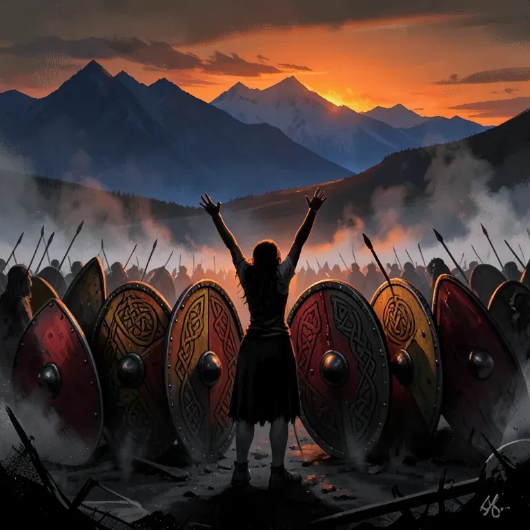 The sound of victory  (war cry)
