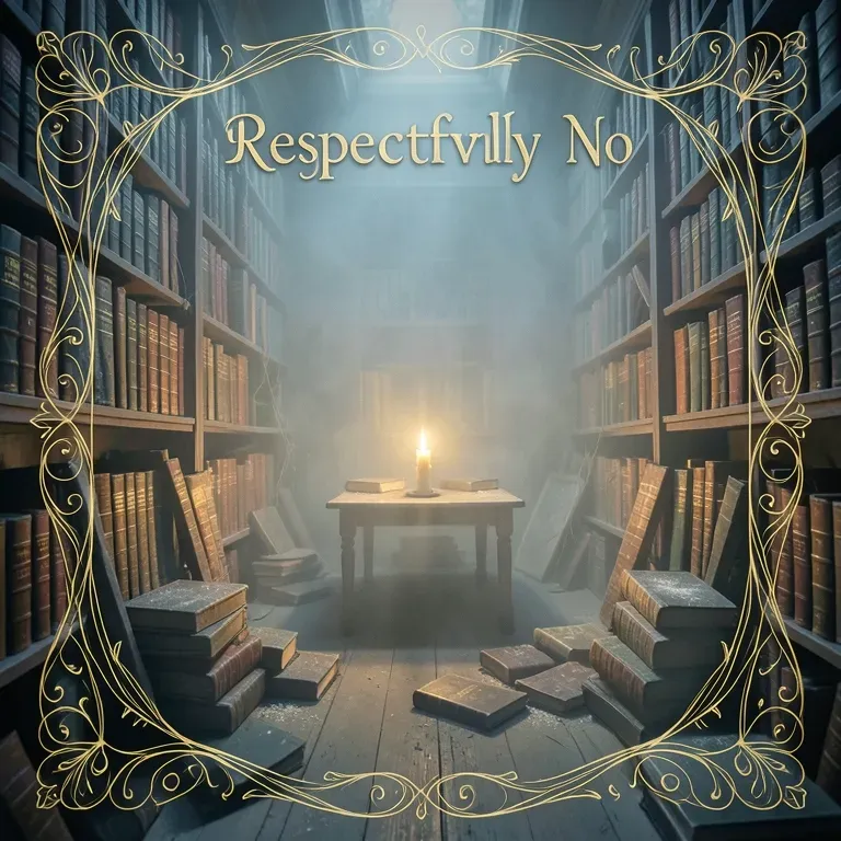 Respectfully No
