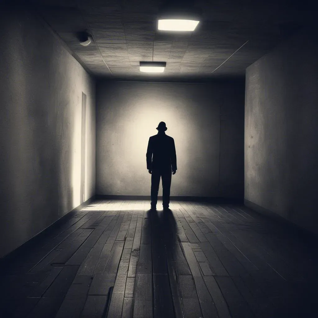 Basement ghost singing 