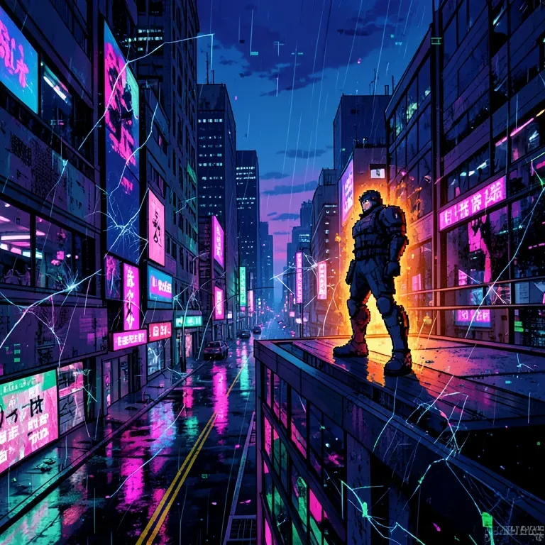 Pixel Warrior's Escape