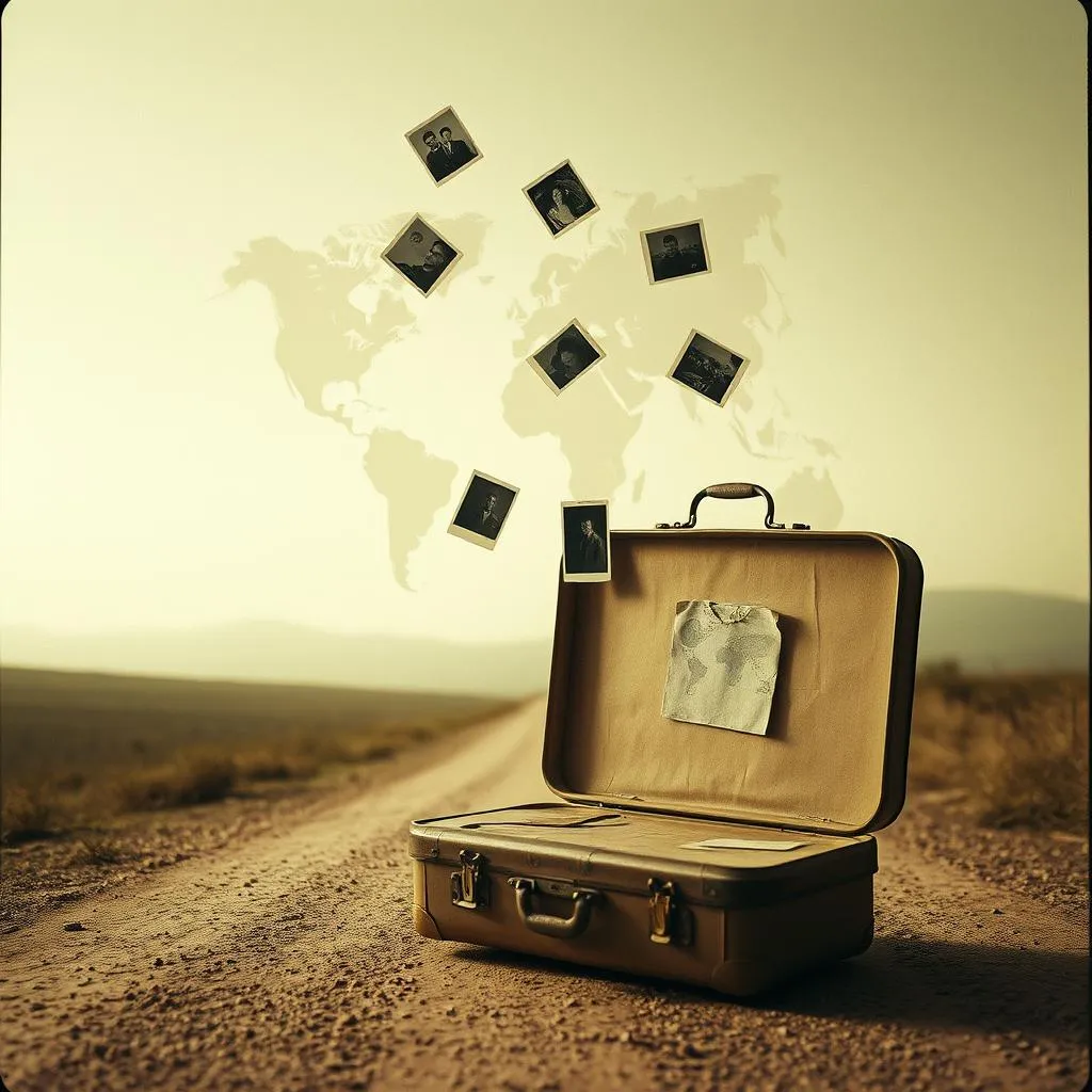 Paper suitcase