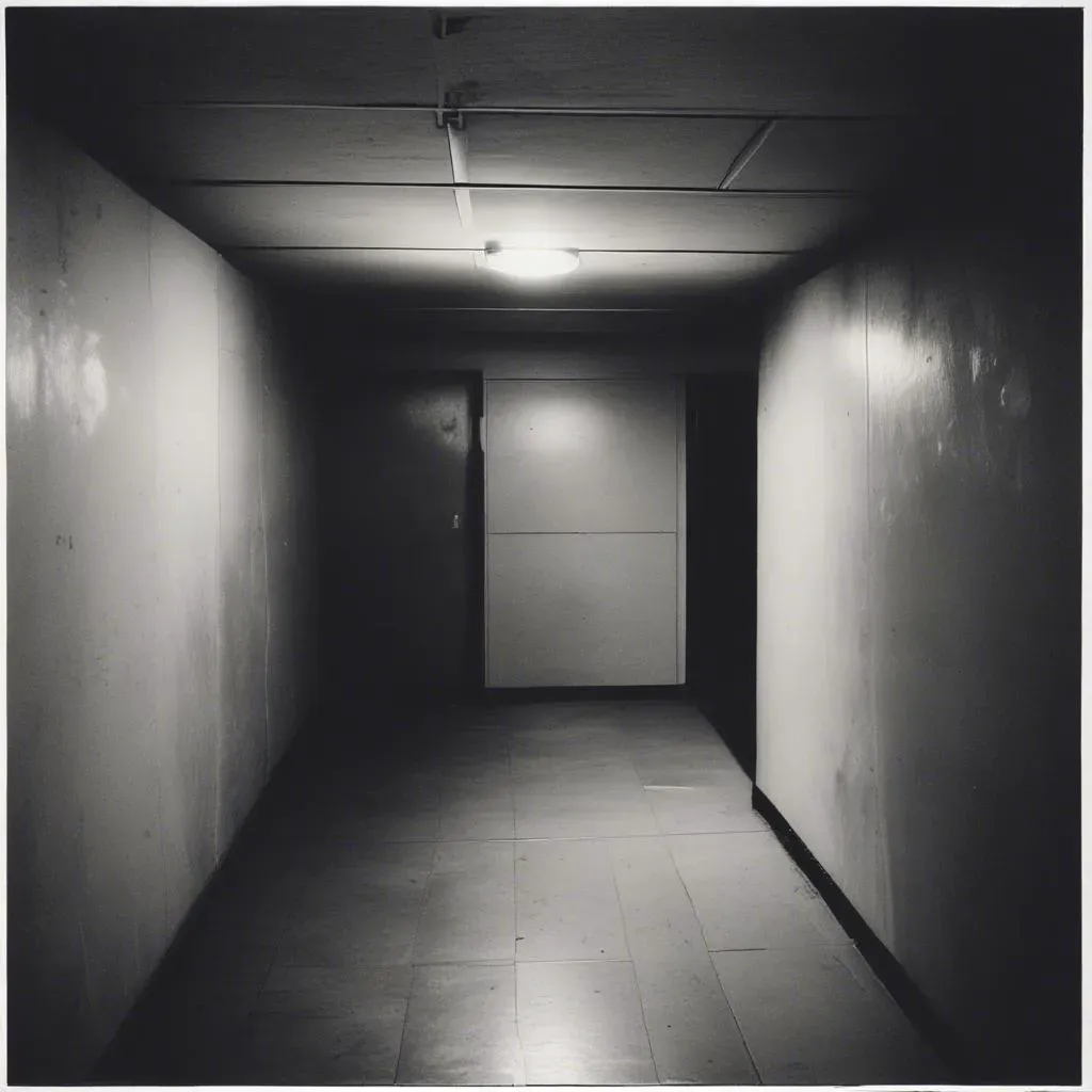 Basement ghost singing 