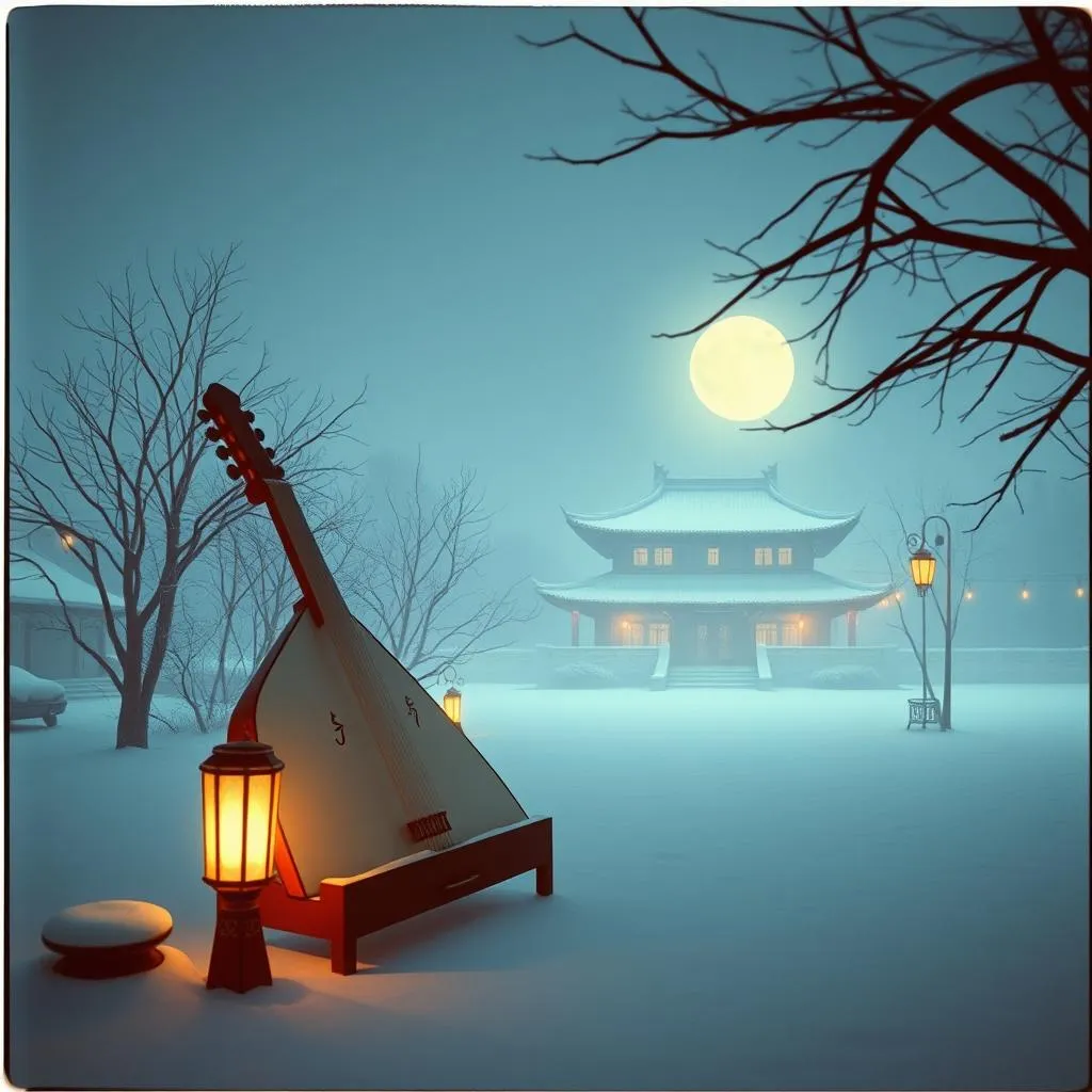 隔雪望春