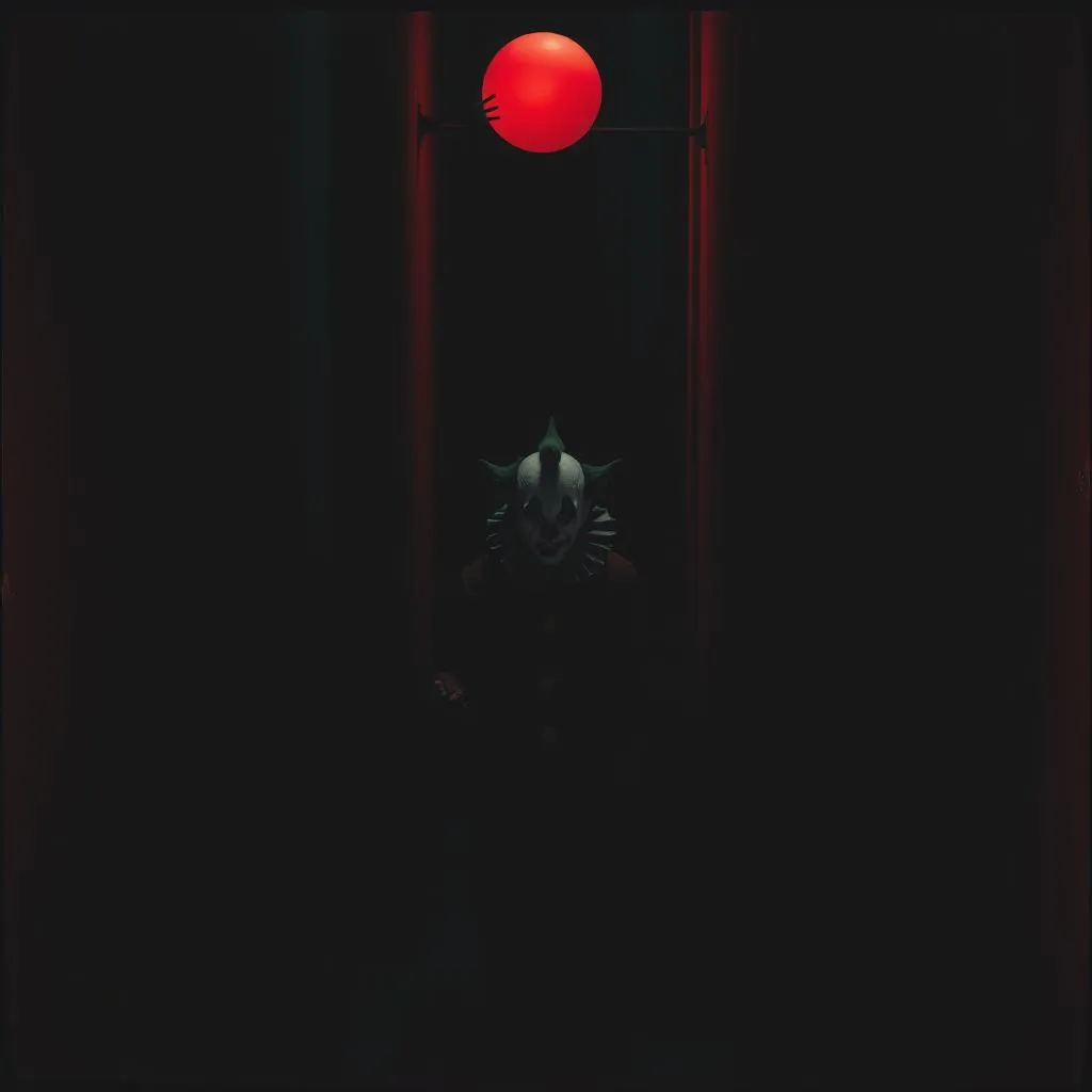 Erschreckender Clown