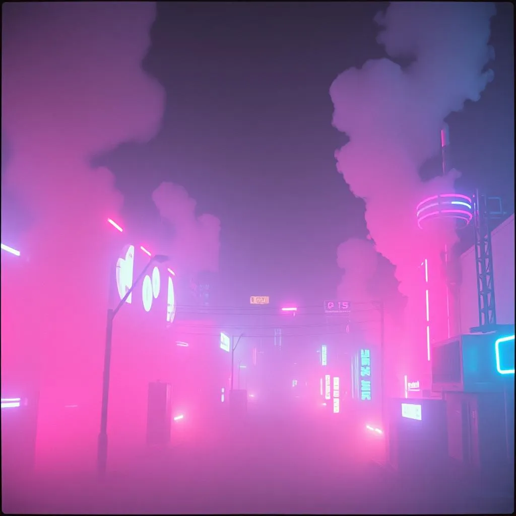 Neon Dreams Collide
