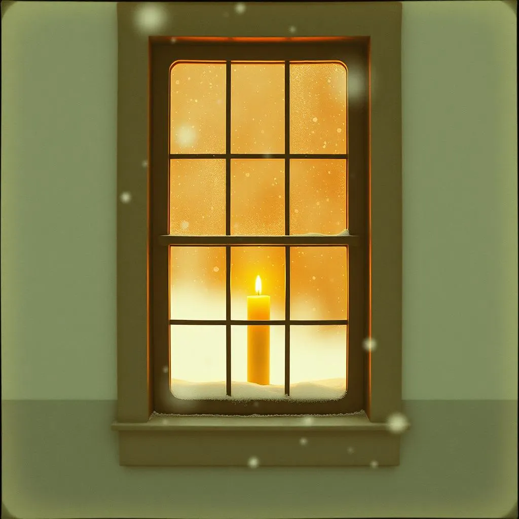 Ein Wunder in der Winternacht