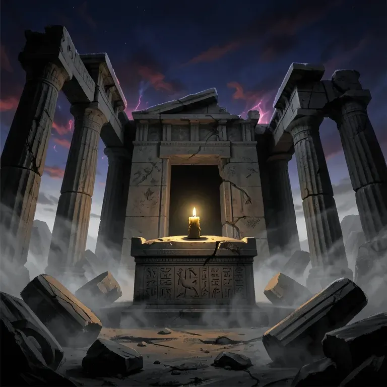 "The Candle on the Grave"