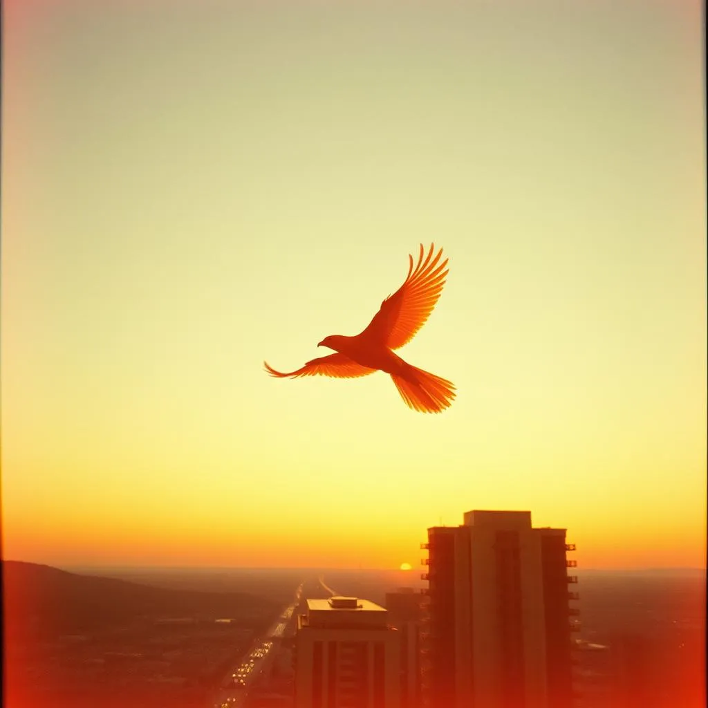 Phoenix Rising From Ashes