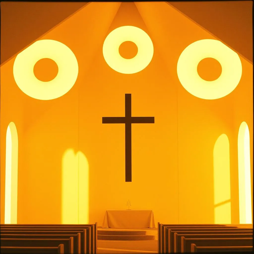 At the cross
