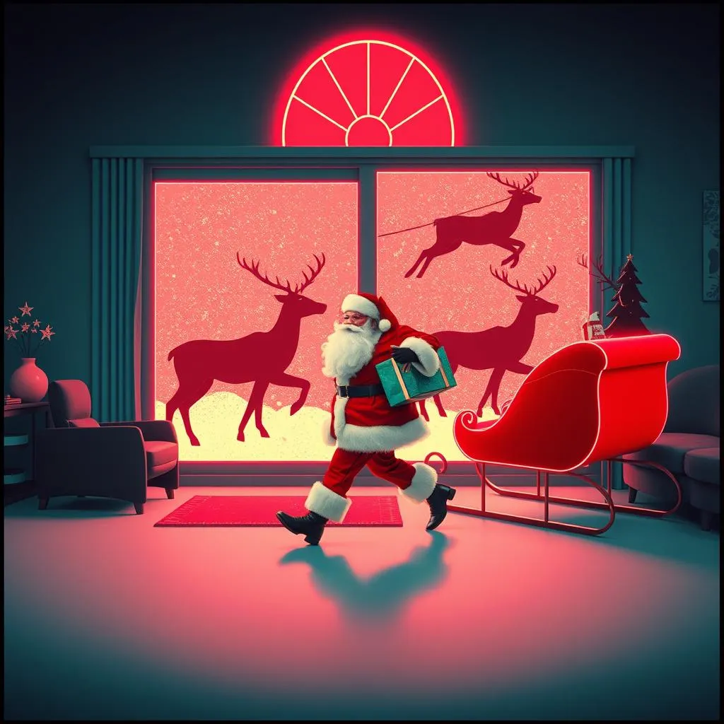 Santa's Coming Through