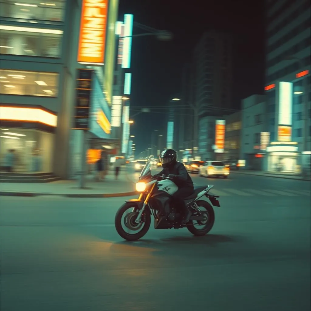 Midnight Speed: Flight on Wheels