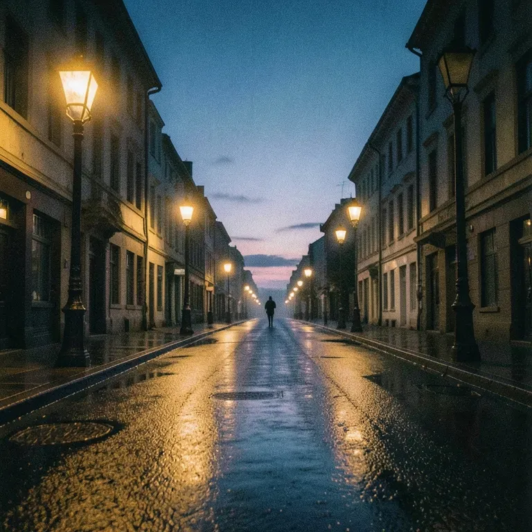 When I walk these streets