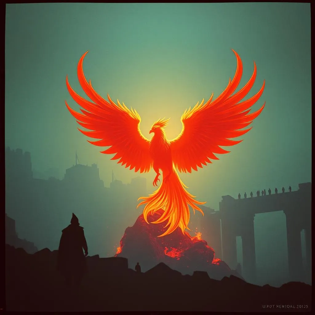 Olympus in Flames