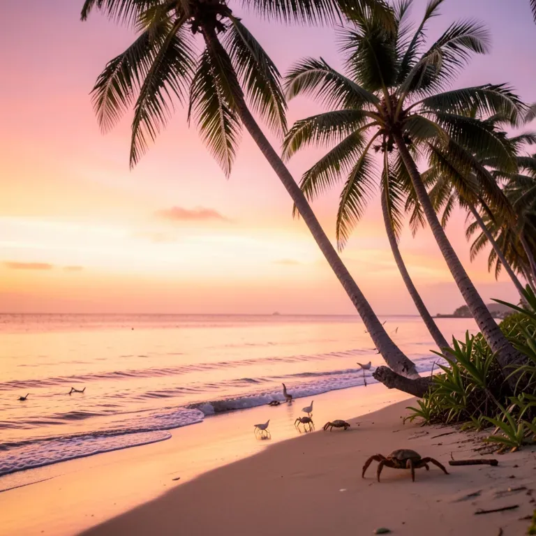Coconut Crabs and a Blue Horizon