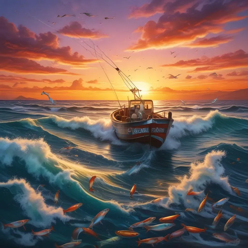 La chanson de la pêche