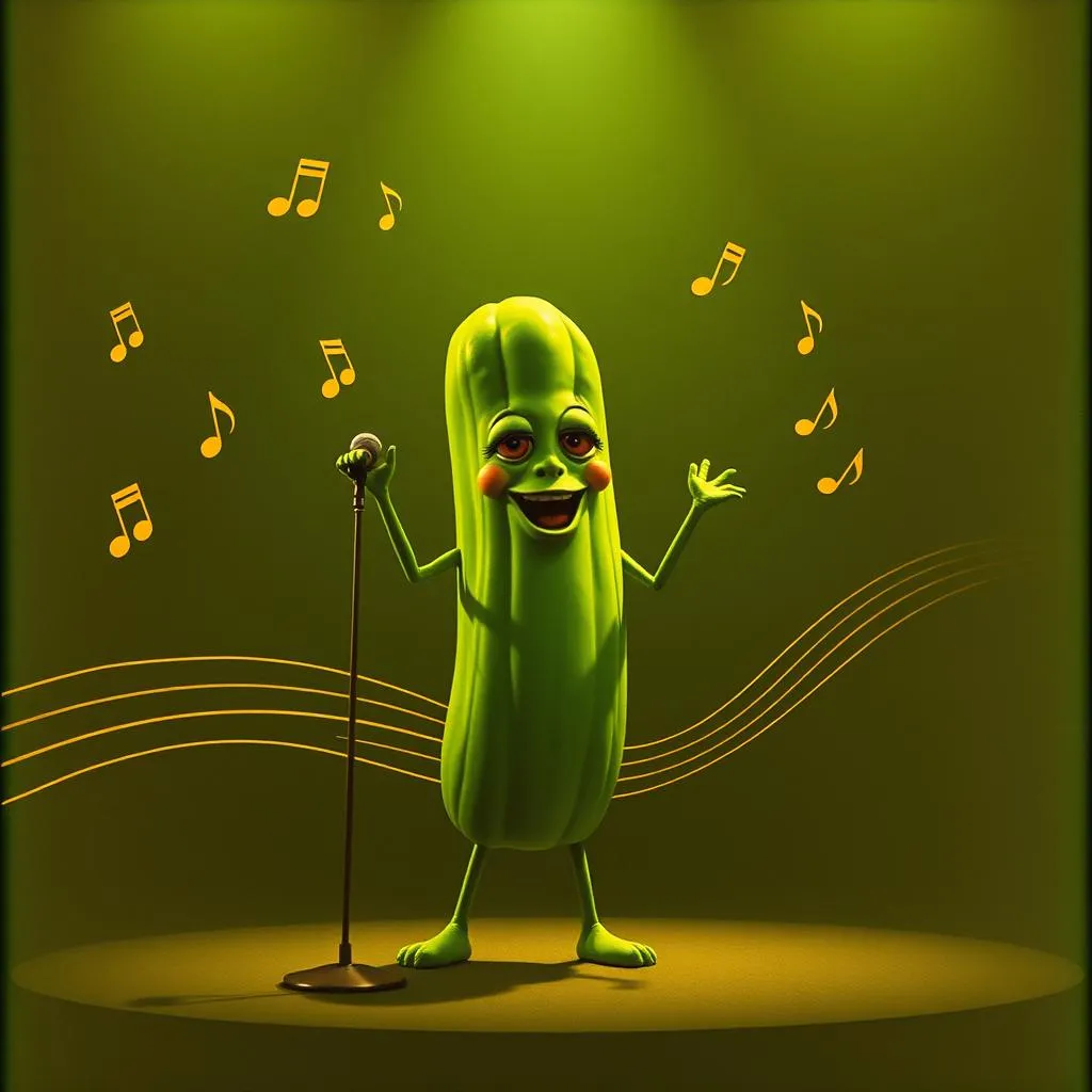 Pickles over throw