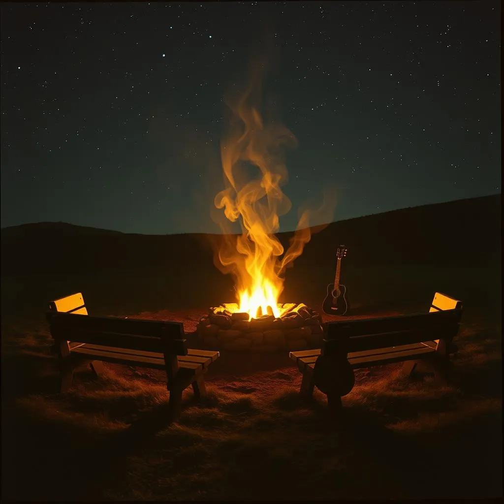 Fogos na Montanha
