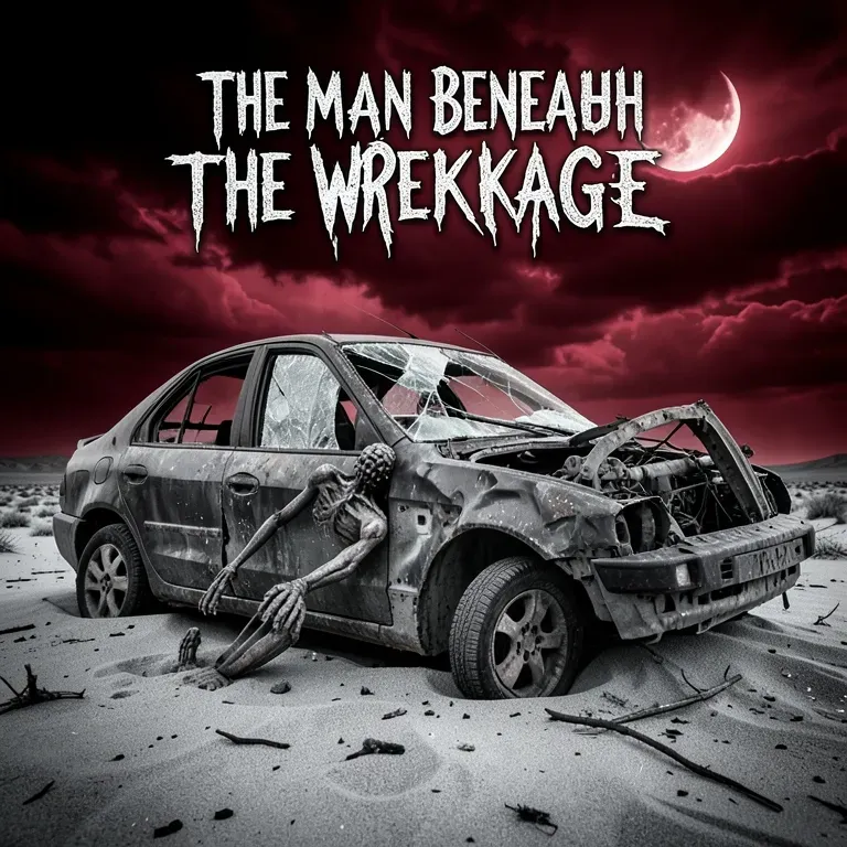 The man beneath the wreckage