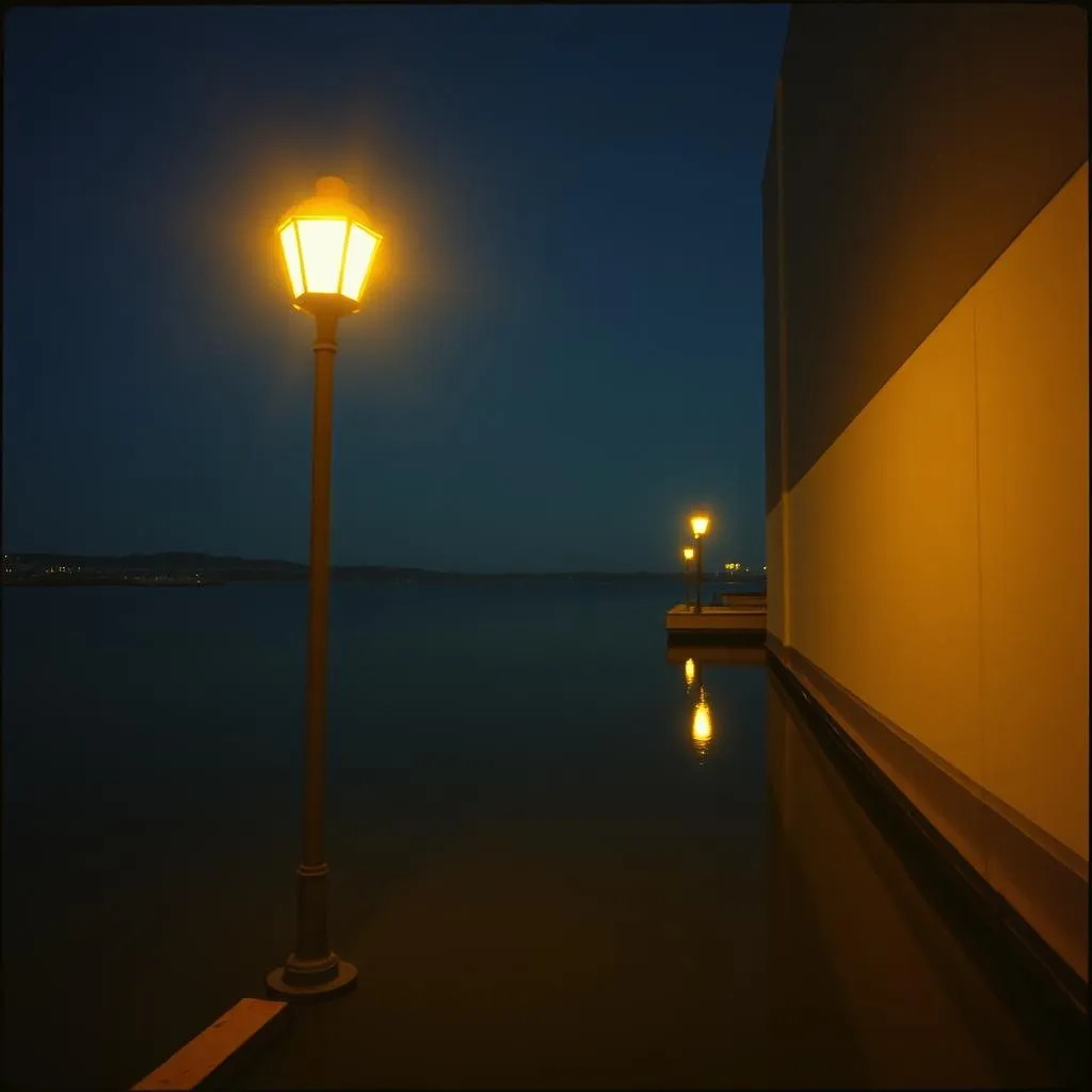 Lueur dans la nuit