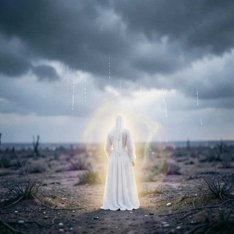 Lady in White