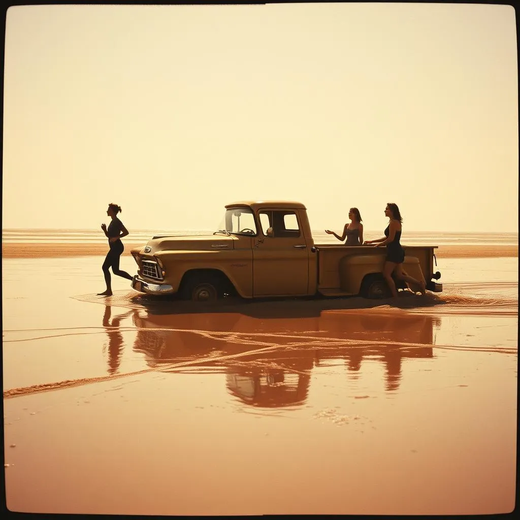 Women and trucks