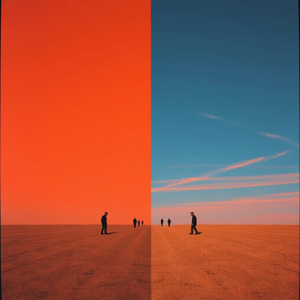 Red blue and the minoritie