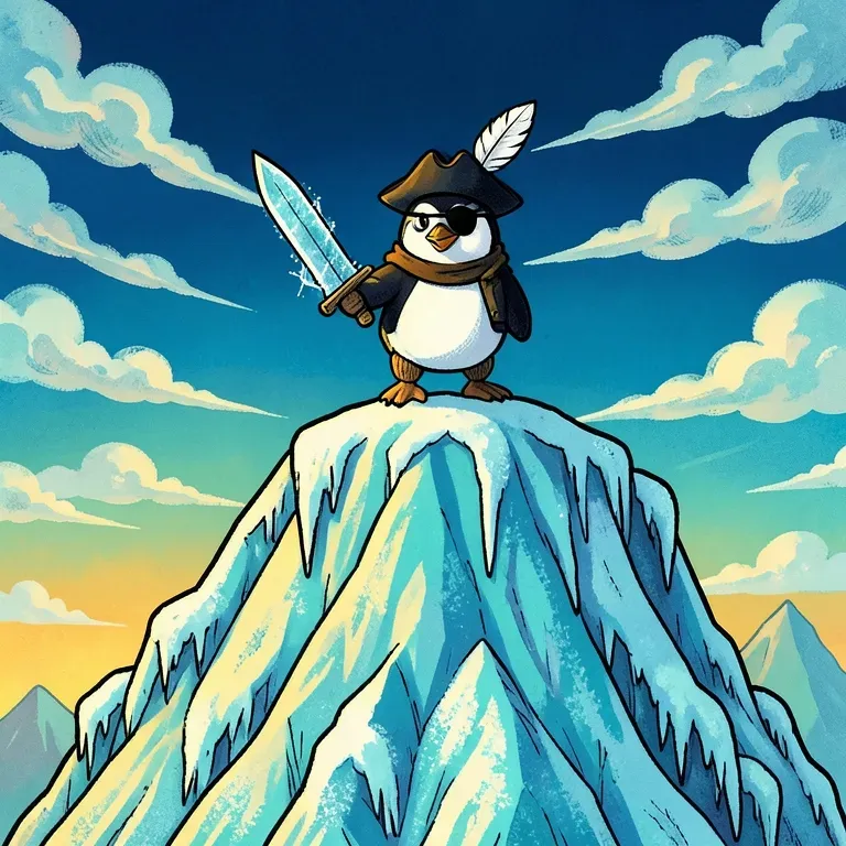 Captain Fishstick: The Penguin Pirate