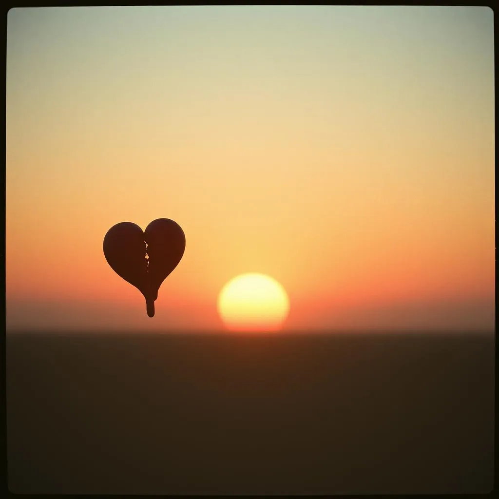 Sad hearts die....