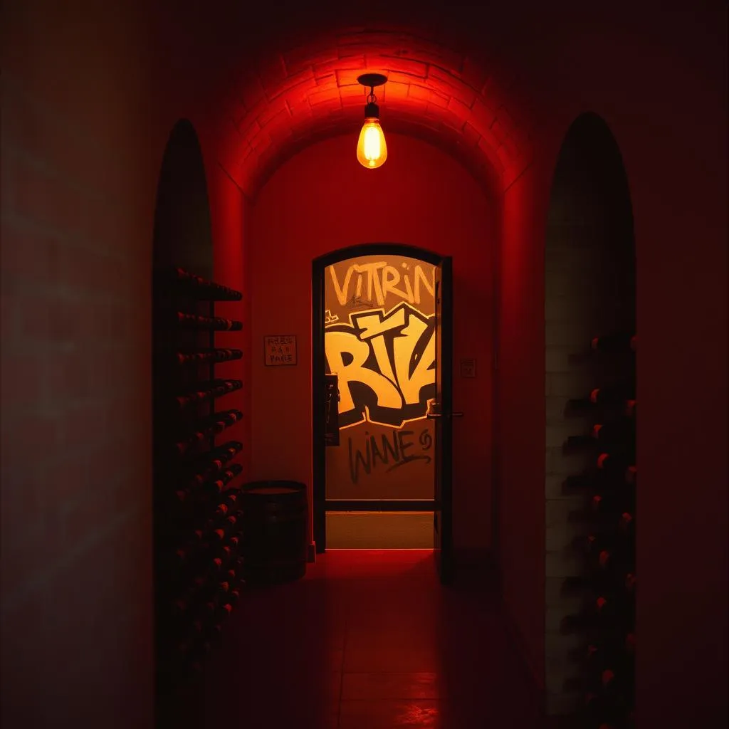 The bombing shelters-winecellar