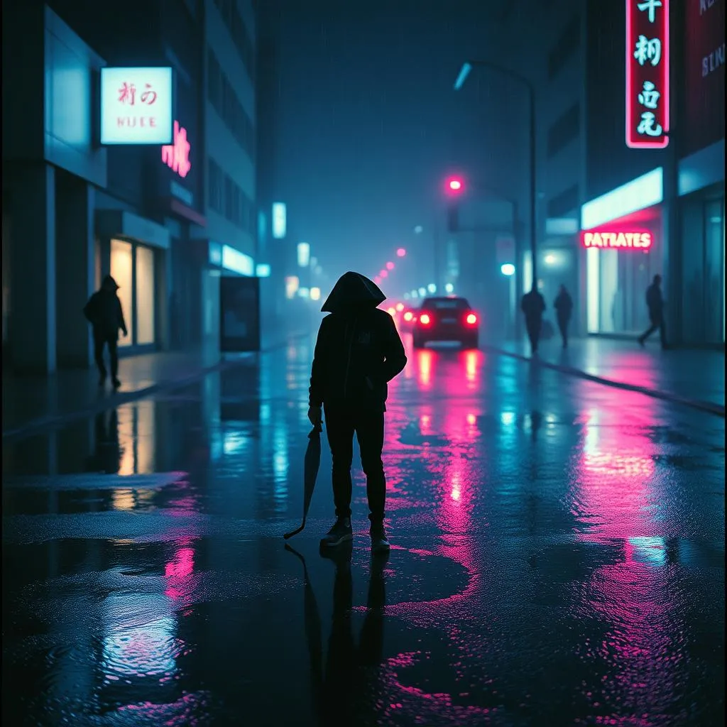 Still standing in the rain