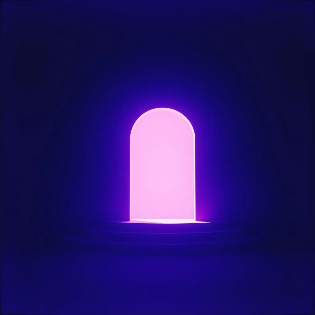 Voided hole of darkness