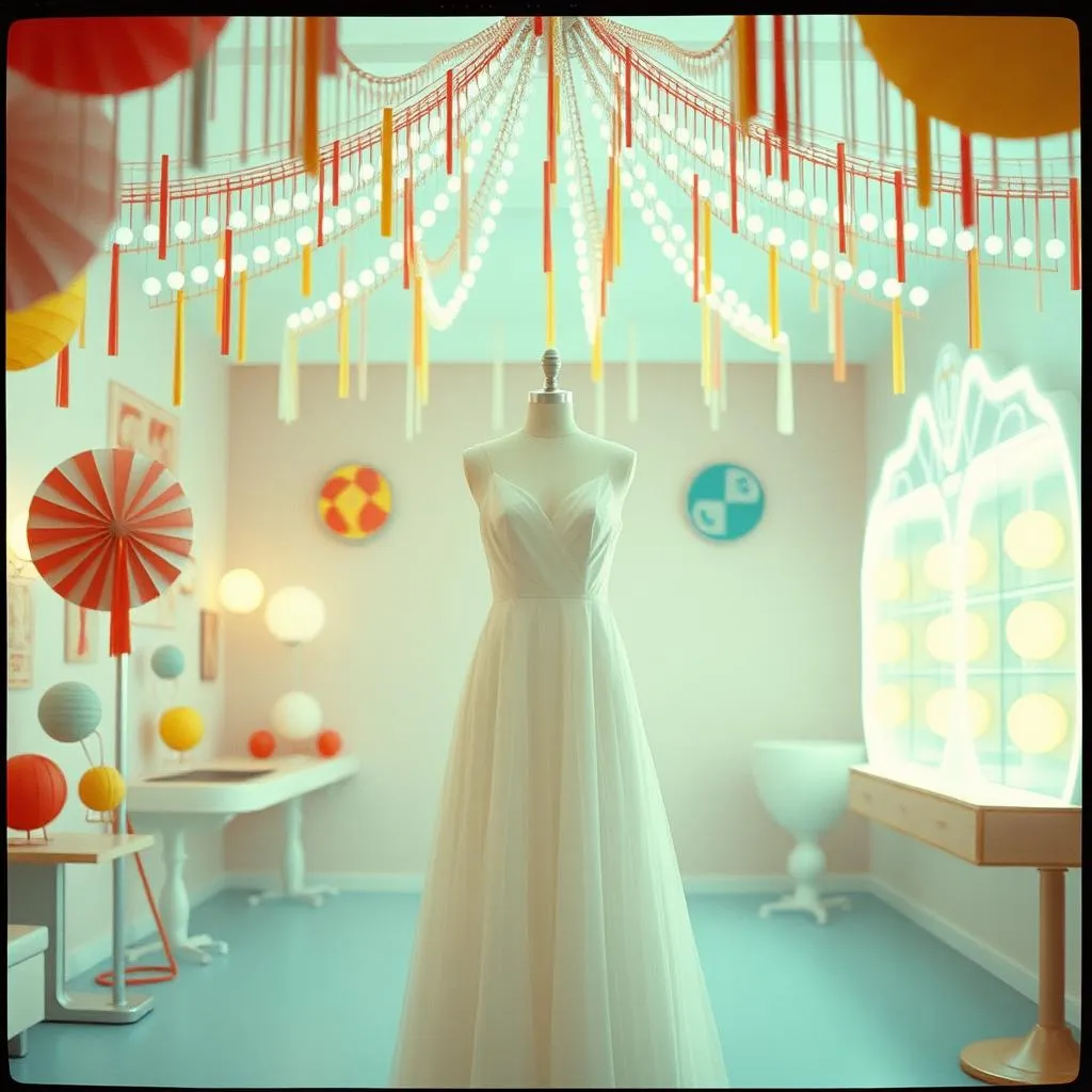 La del vestido Blanco