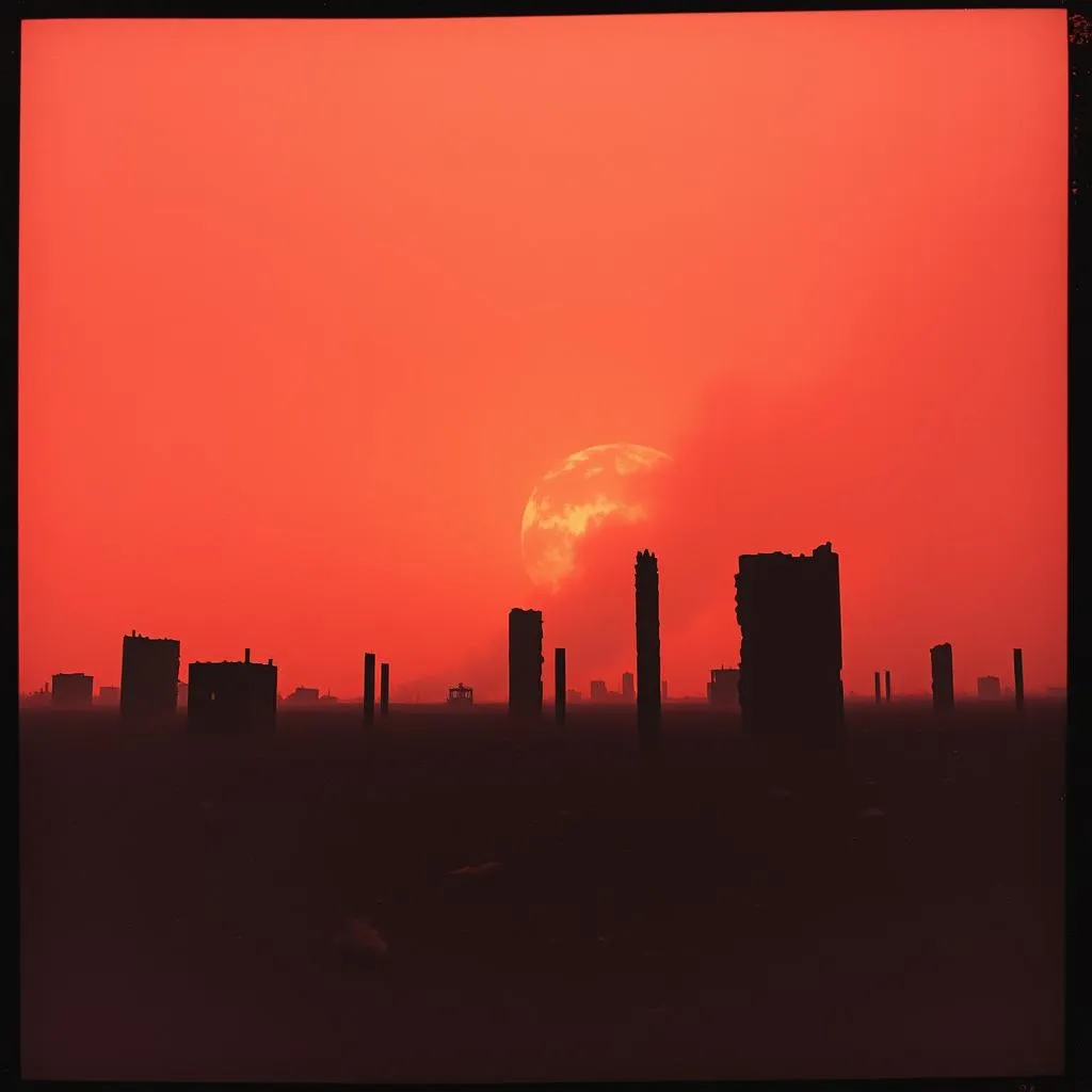 Off in the sunset