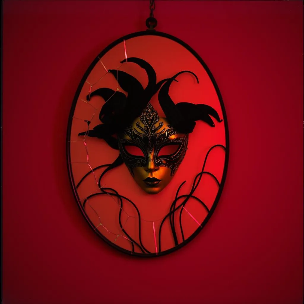 Behind the mask