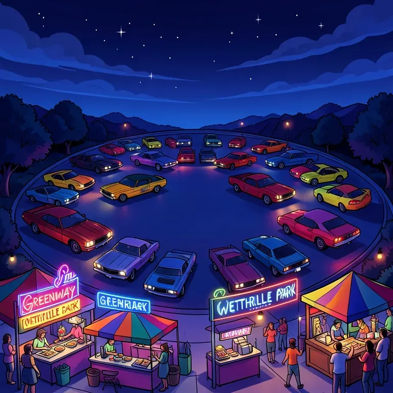 CARS UNDER THE STARS