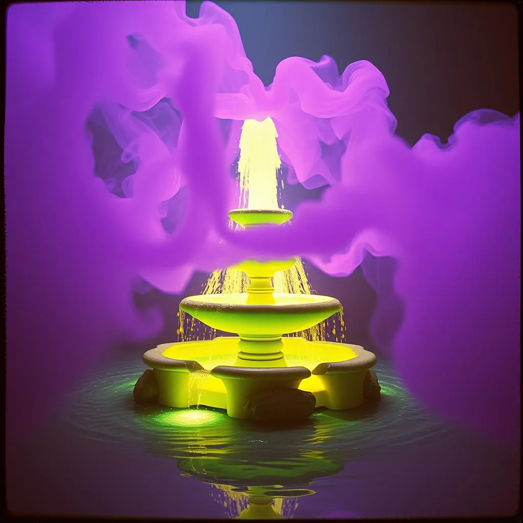 Purple haze.