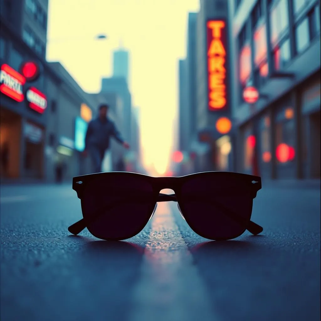 Las gafas obscuras