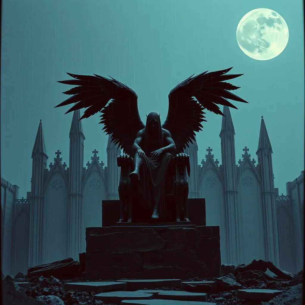 Wings of shadows