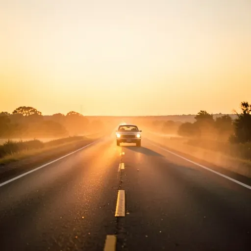 Friday night drive.