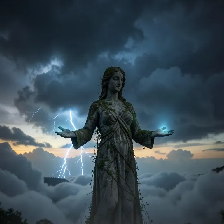 Beneath the Collapsing Skies