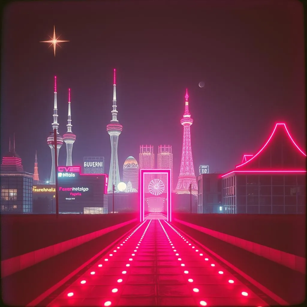 Lichter in der Nacht