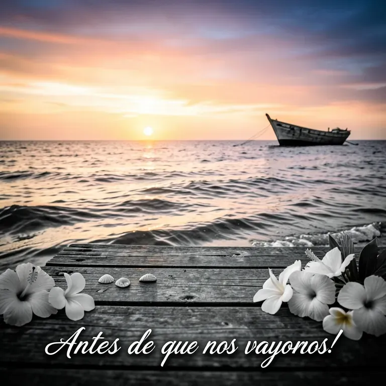 Antes de que nos vayamos!