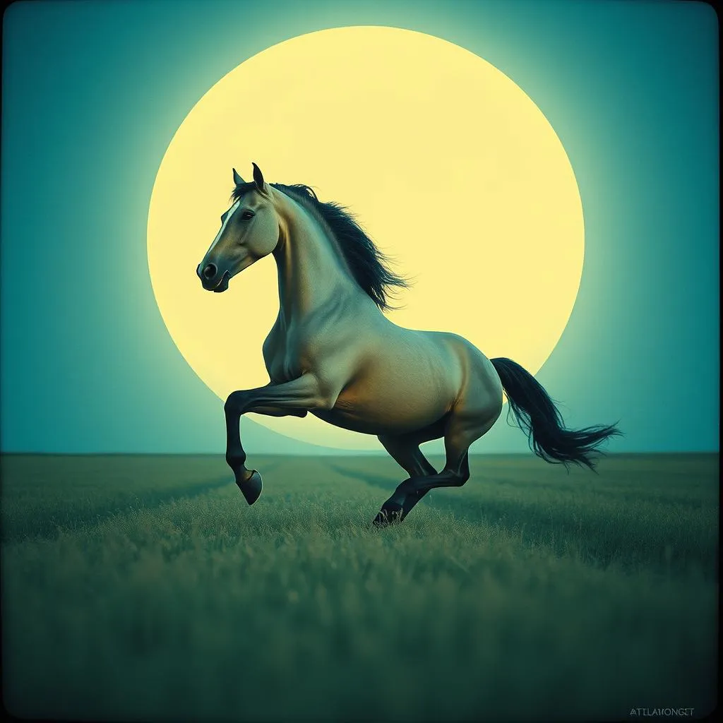 Soldier in the night