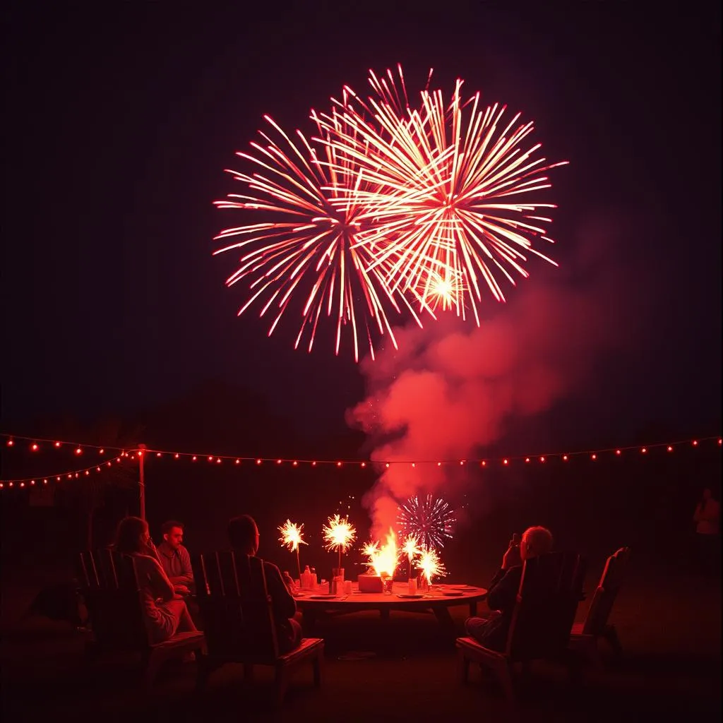 Fireworks in the Sky