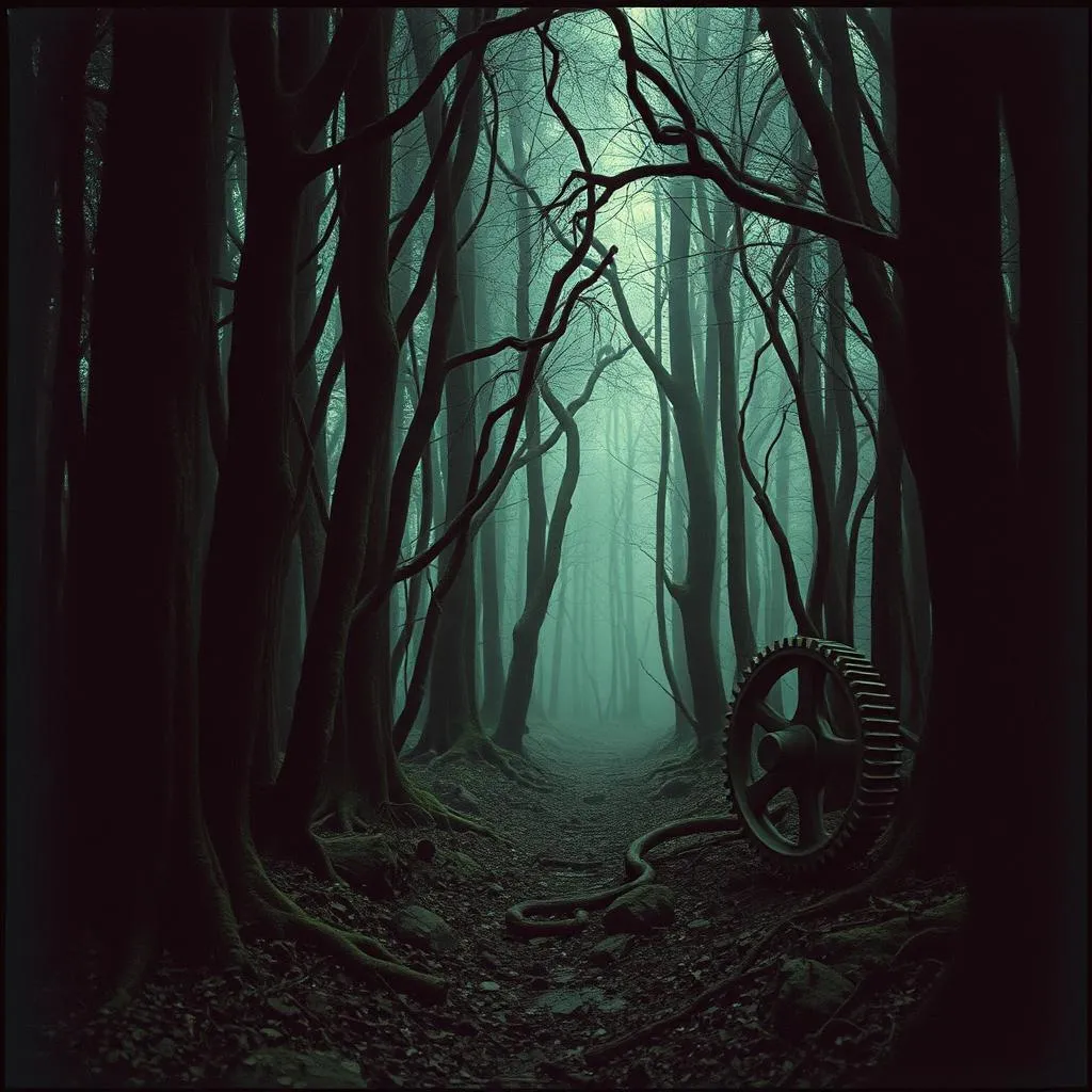 Dark Spiral Descent