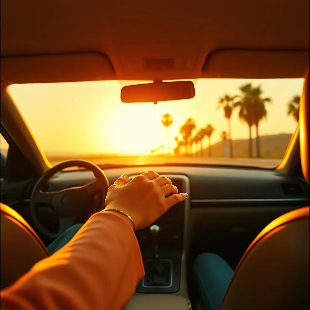 Golden Hour Drive