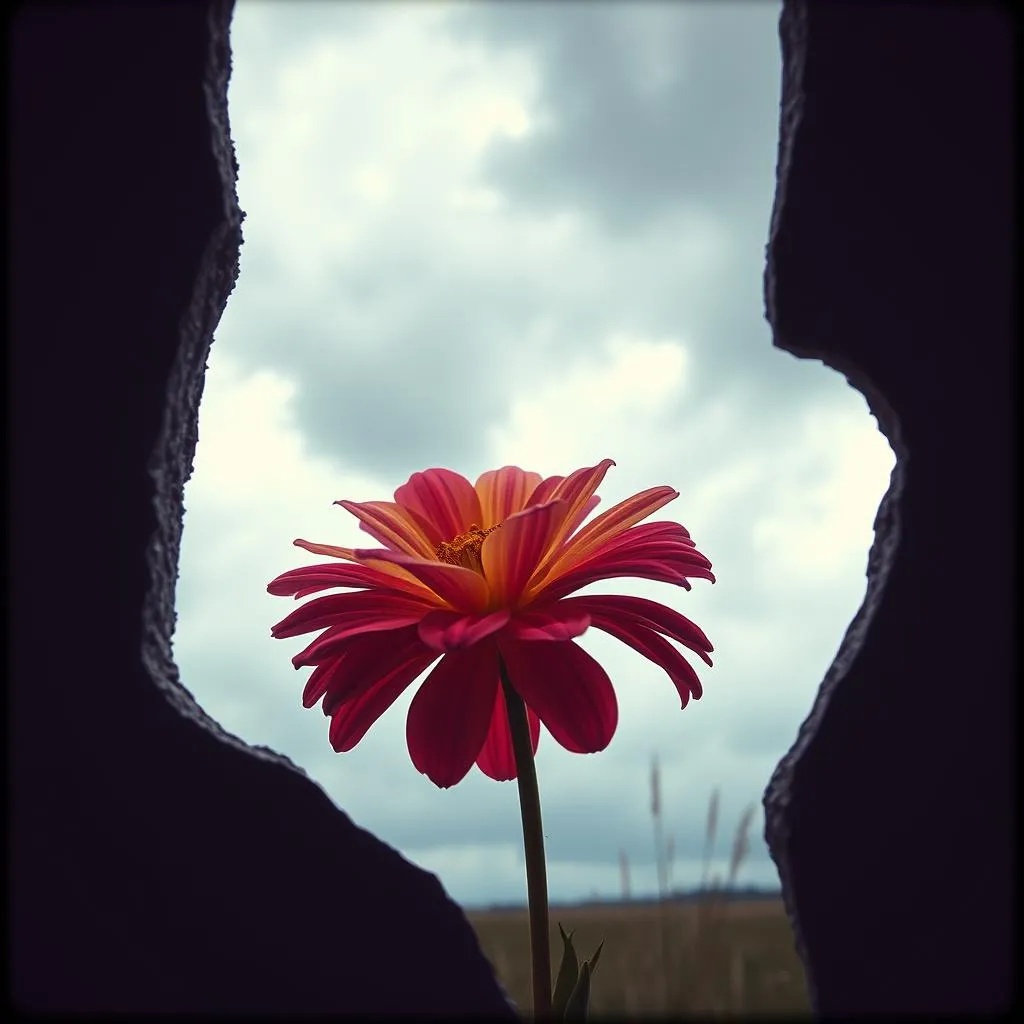 She Rises Beyond the Frame