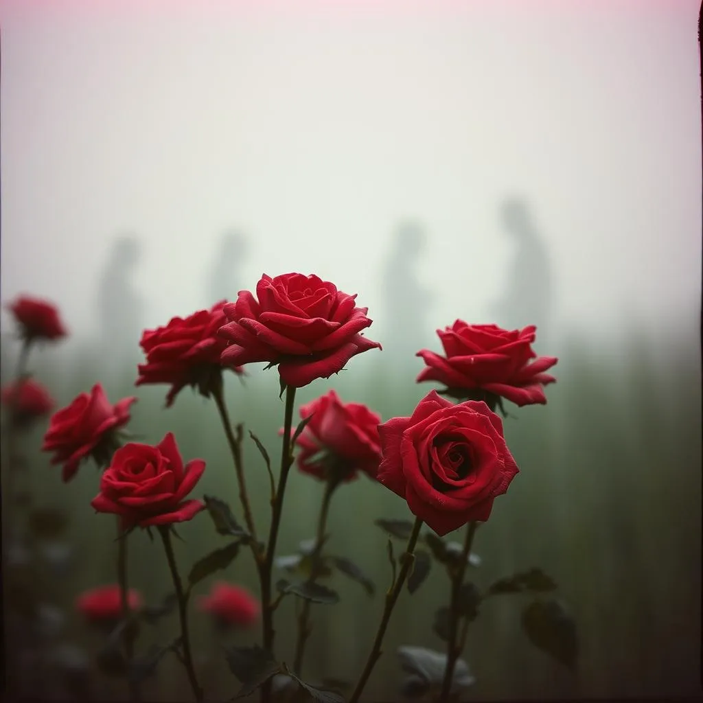 Roses in the Rain