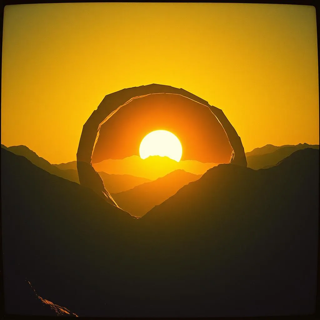 Dark hole to light