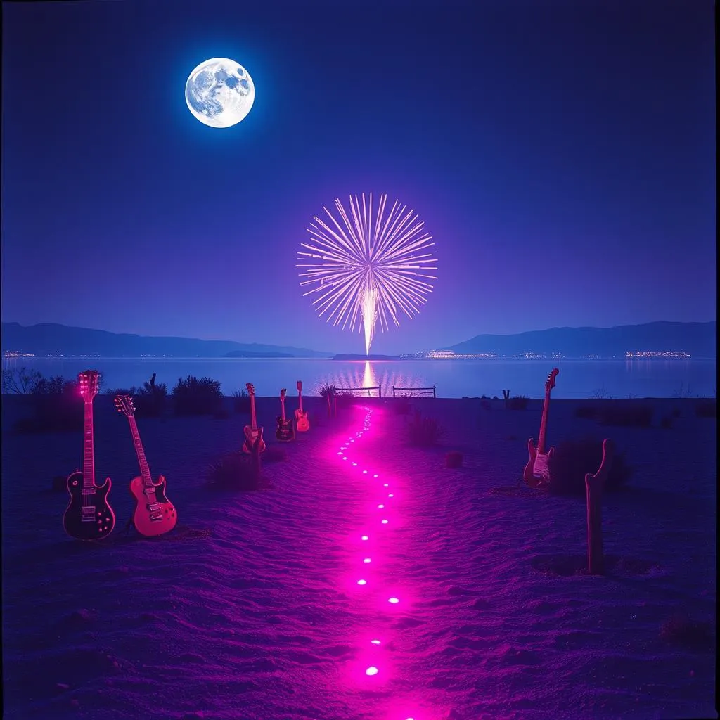 Fireworks in Paradise